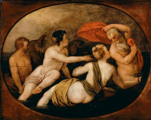 Deidades marinas de Frans Floris